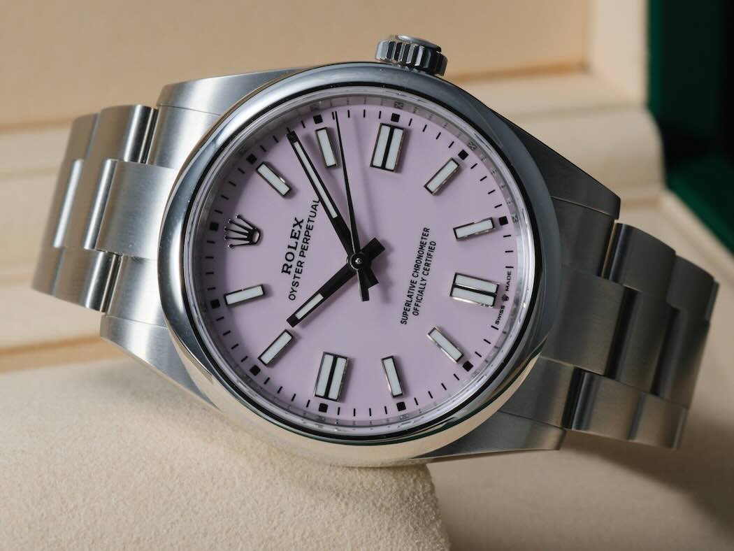 Rolex Oyster Perpetual 41mm "Candy Pink" – Ref. 134300 – Image 3