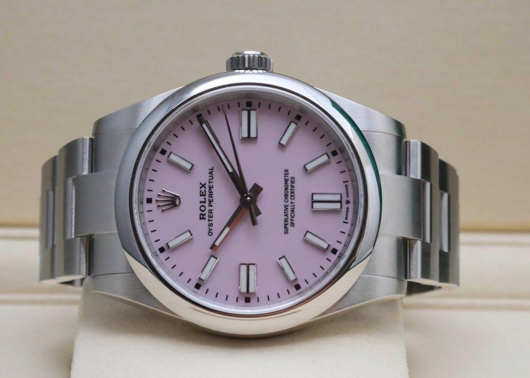 Rolex Oyster Perpetual 41mm "Candy Pink" – Ref. 134300 – Image 5