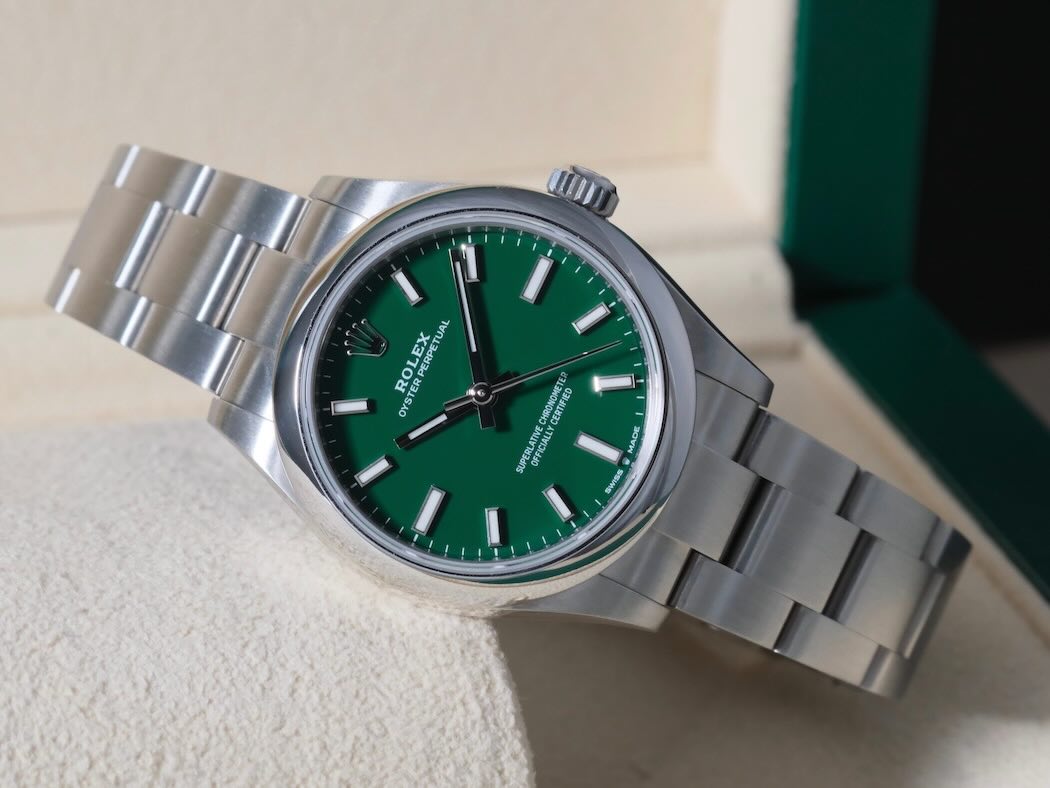 Rolex Oyster Perpetual 31mm Green Dial – Ref. 277200 – Image 5